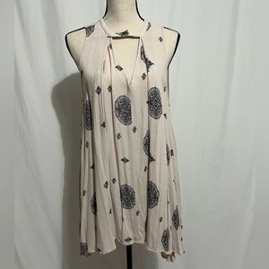 Free People Top Tunic Size Small Rayon